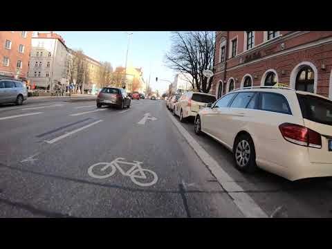 Видео: На работу на велосипеде в Мюнхене
