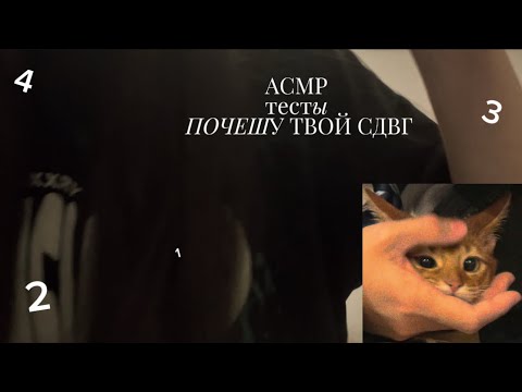 Видео: АСМР ДЛЯ СДВГ || Lo-fi asmr || тесты и задания 