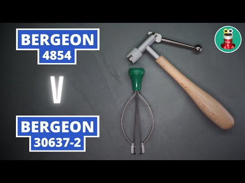 Видео: Съемник пиноли Cannon (Bergeon 4854 и Bergeon 30637-2)