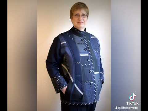 Видео: Печворк  в одежде