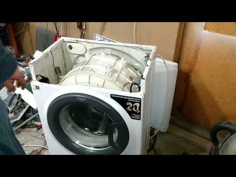 Видео: как разобрать стиральную машину Hotpoint Ariston