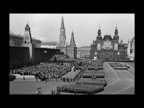 Видео: Soviet Army March "In the Parade order" (Zinovy Binkin) / Марш В парадном строю (З. Бинкин)