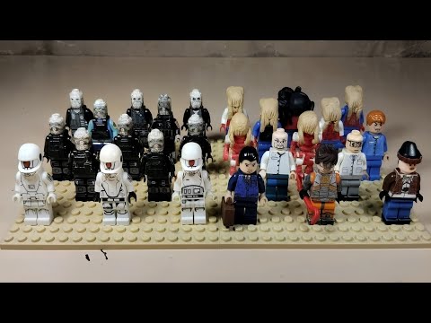 Видео: Все мои Lego минифигурки по Half-life 2
