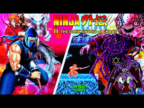 Видео: Ninja Gaiden 2 Без Потери Жизни! (Famicom/Dendy/NES) : The Dark Sword of Chaos
