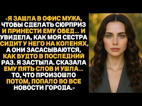 Видео: Я зашла в кабинет мужа… и увидела, как моя сестра сидит у него на коленях — то, что я сделала потом