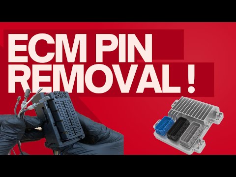 Видео: Как отсоединить штырьки разъёмов ЭБУ | Руководство по снятию штырьков разъёмов ЭБУ двигателя и ре...