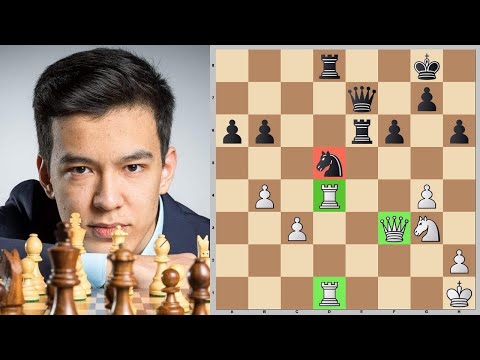 Видео: СМЕРТЕЛЬНАЯ СВЯЗКА Нодирбека Абдусатторова! Шахматы