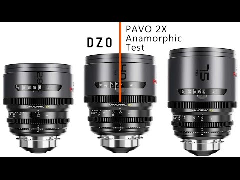 Видео: DZO Pavo 2x Anamorphic Студийный тест