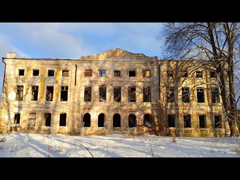 Видео: Величественные развалины усадьбы дворян Полторацких достопримечательности Тверской области. #усадьба