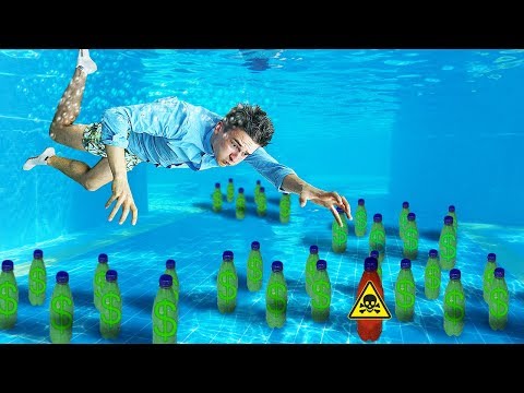 Видео: КАКУЮ БУТЫЛКУ ВЫБЕРЕШЬ ТЫ, ЧТОБЫ ВЫЖИТЬ ПОД ВОДОЙ ?