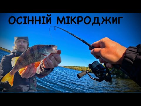 Видео: ОКУНЬ на МІКРОДЖИГ|ОСІНЬ 2025