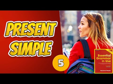 Видео: #5 Строим предложения в настоящем простом времени Present Simple  Мёрфи красный