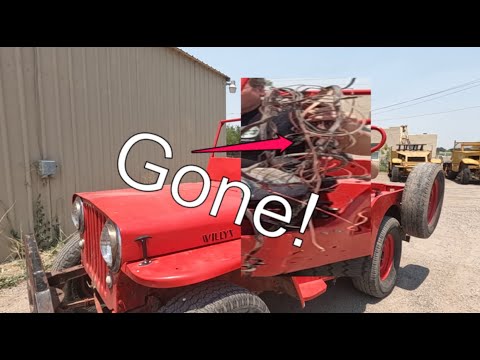 Видео: Самостоятельная замена жгута проводов для Willys Jeep CJ-2A