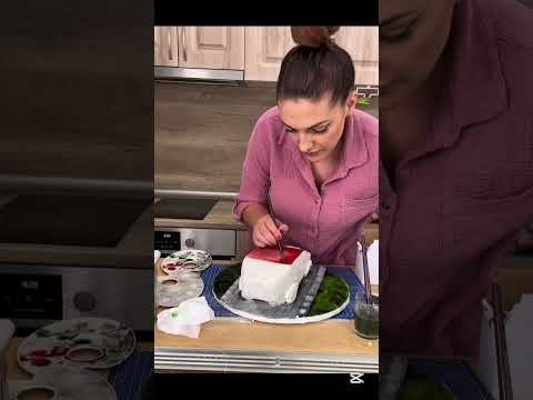 Видео: Част 2:,,3D торта BMW – Декорация, детайли и ръчно рисуване | Mela’s Workshop“