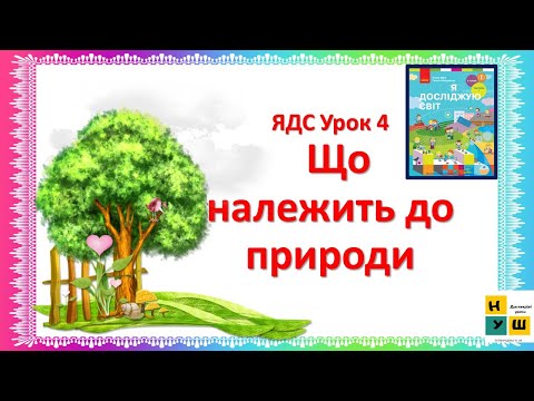 Видео: ЯДС 2 клас урок 4 Що належить по природи . автор підручника Бібік
