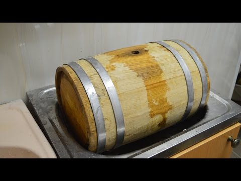 Видео: Что делать если течёт дубовая бочка?