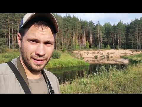 Видео: Малая река!Пешая рыбалка по меликам или на что способна HAIRA TINY 33F Shallow Pilot.