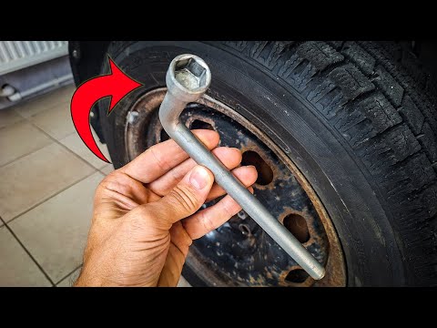 Видео: Секрет штатного баллонного ключа, о котором мало кто знает