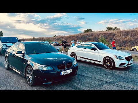 Видео: Дизельный монстр BMW e60 vs BMW 540, C43 AMG, BMW 640, Audi A7 3.0 tdi, BMW 535D st3