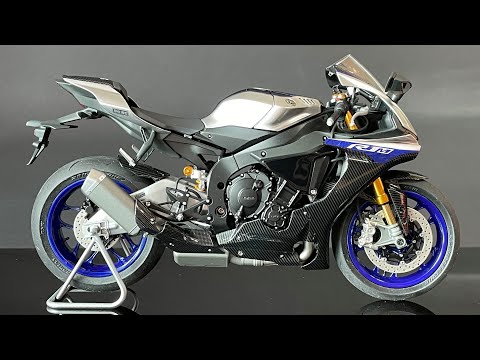 Видео: [Полное строительство] Сделайте его Yamaha YZF-R1M 1/12 Шаг за шагом (Tamiya)