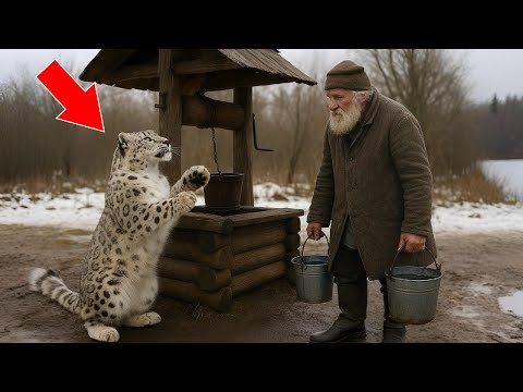 Видео: Снежный Барс умолял старика 5 часов то что случилось потом невероятно!
