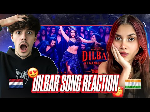 Видео: Реакция на песню Dilbar Ki Aankhon Ka Song | Реакция иностранного друга на NORA 😱#реакция