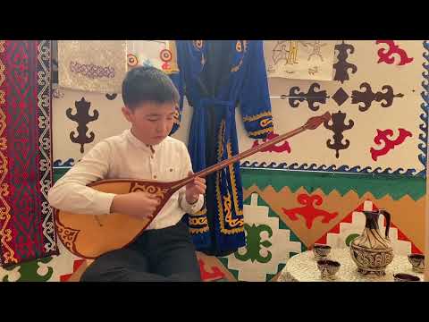 Видео: Домбыра-Дастан байқауы(Оморбек Ералы) 12 жас