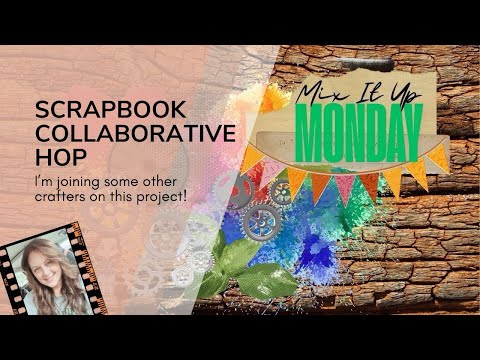 Видео: Процесс создания скрапбука: микс из понедельника и 53 любимых фотографий