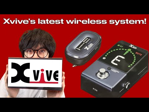 Видео: Знакомьтесь с новой беспроводной гитарной системой Xvive Audio P58! @XviveAudio #guitar #guitarge...