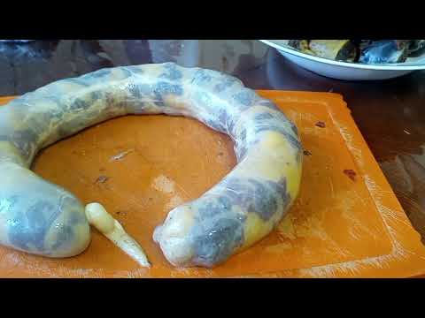 Видео: #казы# конская колбаса# казахстан#