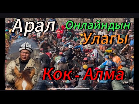 Видео: Арал Онлайндын Улагы Кок -Алма  толугу менен