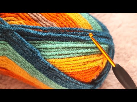 Видео: ПОСМОТРИТЕ, ЧТО Я СДЕЛАЛ! 👌 Всего 1 ряд! Я не могла поверить, что ты так быстро связала крючком.