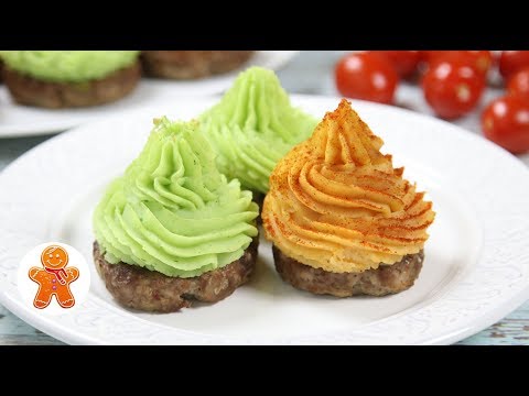 Видео: Горячее Порционное Блюдо на Праздничный Стол ✧ Разноцветные Стожки