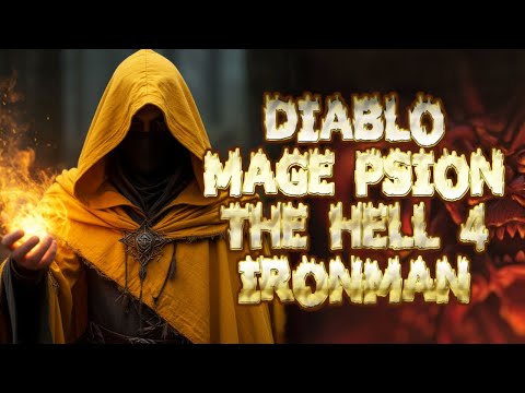 Видео: Diablo THE HELL 4 [pre-alfa] ☩ Псион хардкор айронмэн