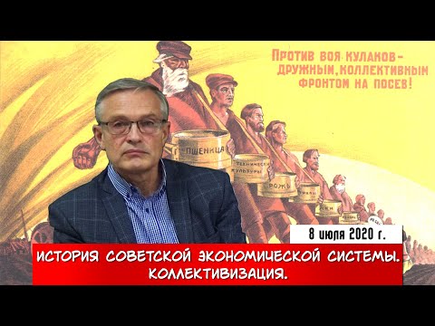 Видео: История Советской экономической системы. Коллективизация. (А.И. Колганов)