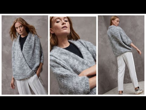 Видео: ПО ВАШИМ ПРОСЬБАМ.КАРДИГАН С ЗАПАХОМ ИЗ НЕ НОВОЙ КОЛЛЕКЦИИ.ЭКСПРЕСС МАСТЕР-КЛАСС.