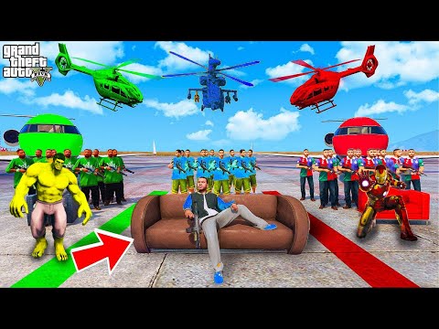 Видео: ФРАНКЛИН БАНДАСЫ VS ТЕМІР АДАМ БАНДАСЫ VS ХАЛК БАНДАСЫ (GTA V)