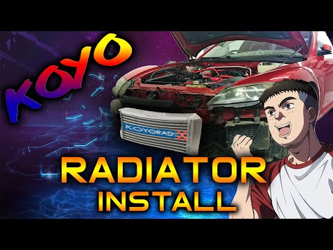 Видео: Установка радиатора Mazda Rx8 Koyo