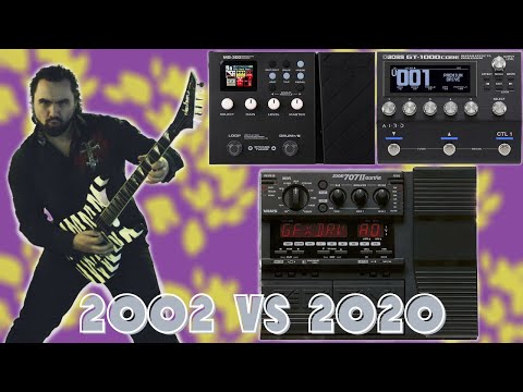 Видео: ВЛАДИМИР КОРОЛЁВ ZOOM 707 II vs NUX MG300 vs BOSS GT1000