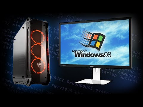 Видео: Установится ли Windows 98 на современный мощный ПК? (i9 9900K+ Z390) Часть 1
