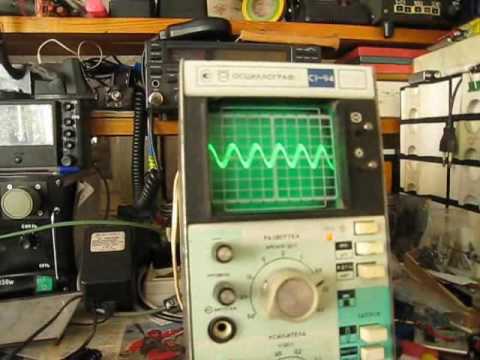 Видео: Осциллограф С1 94 , тест