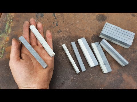 Видео: Как распилить абразивный камень (брусок)