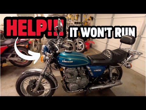 Видео: ПОМОГИТЕ! Kawasaki KZ400 отказывается работать