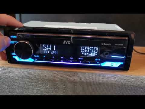 Видео: Магнитола JVC KD-X482BT with Shortwave bands
