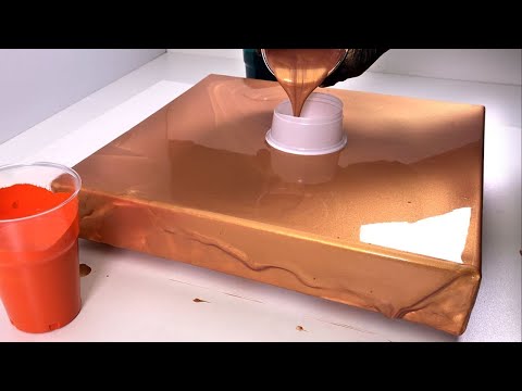 Видео: Абстрактное искусство с тремя цветами - Отличные результаты