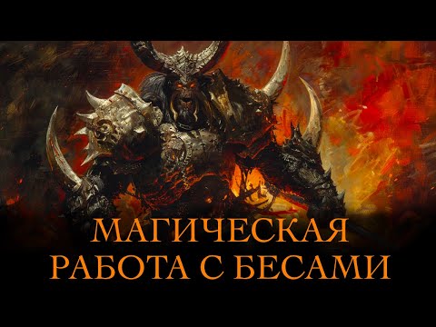 Видео: МАГИЧЕСКАЯ РАБОТА С БЕСАМИ