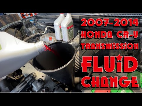 Видео: Инструкция по замене трансмиссионной жидкости в Honda CR-V 2007–2014 годов выпуска