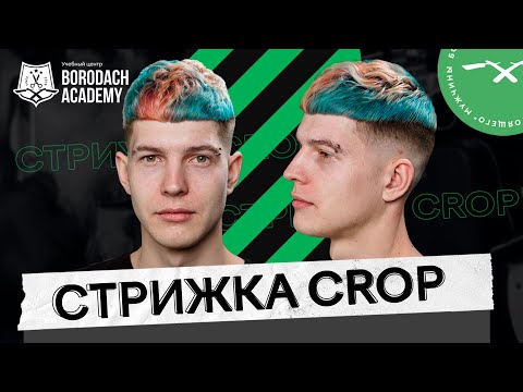 Видео: Как подстричь кроп | стрижка кроп | crop fade
