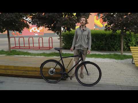 Видео: Обзор на односкоростной электровелосипед FIXIE Inc. BACKSPIN