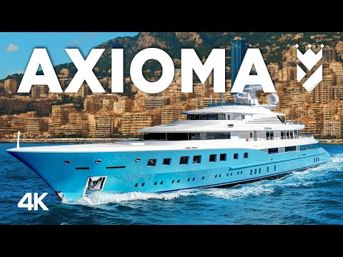 Видео: Экскурсия на суперъяхте AXIOMA | Полная экскурсия по 236-футовой яхте с атриумом, панорамным басс...